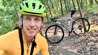 Riding my local MTB Trails on a Gravel Bike [upl. by Dorina]