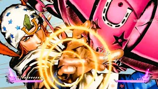 Johnny Joestar 2 The Finishing Move Jojos Bizarre Adventure All star Battle R [upl. by Ki367]