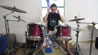 BreezeVR SkilletMonster DRUM COVER [upl. by Nirda]