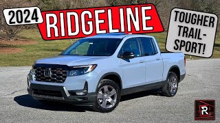 The 2024 Honda Ridgeline Trailsport Is A More Capable Pragmatic Truck With Better Tech [upl. by Dierdre]