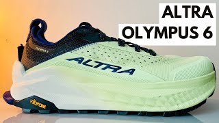 Altra Olympus 6 Review  Best All Day Trail Comfort [upl. by Eelanej]