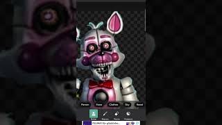 Делаю кошмарную фантайм фокси fnaf springbonnie фнаф fivenightsatfreddys springtrap fnafar AR [upl. by Lledualc]