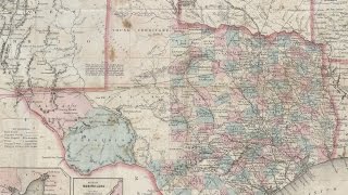 Texas History and Map 1870 [upl. by Kizzie362]