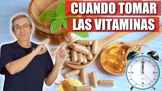 MEJOR MOMENTO del DÍA para TOMAR las VITAMINAS [upl. by Htebarual]