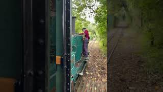 Chaloner working hard uphill at Marley’s Bank LBNGR 2024 autumn steam gala [upl. by Gurias388]