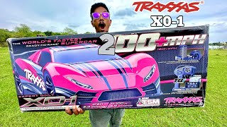 RC Traxxas XO1 World’s Fastest Super Car Unboxing  Chatpat toy tv [upl. by Anaek611]