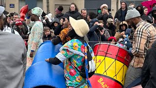 Carnaval de Paris  Les groupes antillais mettent l’ambiance [upl. by Eilatam34]