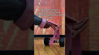 How to use lifting straps ✨latpulldowns gymgirl howto fitnesstips motivation womenshealth gym [upl. by Bunch]