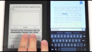 Nexus 7 2nd Generation vs Kindle Paperwhite Reading Comparison [upl. by Tynan474]