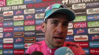 Vincenzo Nibali indossa la maglia rosa del Giro dItalia 2016 quotBisogna sempre provarciquot [upl. by Okiruy482]