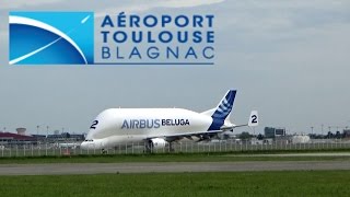 Toulouse Blagnac Airport TLS Planes spotting [upl. by Yemrots]