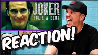 JOKER 2 FOLIE A DEUX Trailer REACTION  DC [upl. by Nyre949]