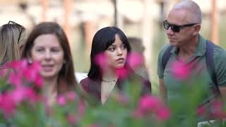 Jenna Ortega Arrives in Style at ‘Beetlejuice Beetlejuice’ Press Conference  Venice Film Festival [upl. by Pickens94]