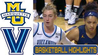 5 MARQUETTE vs 4 VILLANOVA College Basketball Game Full Highlights 2024 [upl. by Anileh355]