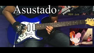 Asustado  Billy y los gasonoros en guitarra electrica [upl. by Ehrman511]