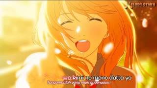 Shigatsu wa Kimi no Uso  Ending 1 Kirameki  Wacci Kara  Sub Indo [upl. by Annayat857]