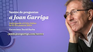 Sesión de preguntas a Joan Garriga [upl. by Ariajaj]