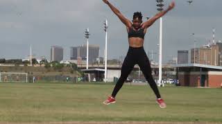 Alinde Ngubane  Womens Health Next Fitness Star Entry 2019 [upl. by Adnohsirk]