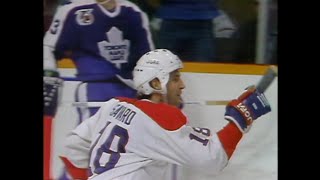 1992 Canadiens vs Maple Leafs Highlights [upl. by Elleynad114]