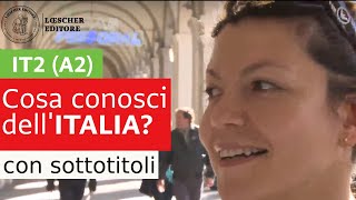 Italiano per stranieri  Cosa conosci dellItalia A2 con sottotitoli [upl. by Adnawak438]