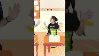 Bé học tiếng Anh qua hoạt hình không ăn vụng Sneaked a snack  Videos and cartoon for baby shorts [upl. by Roybn]