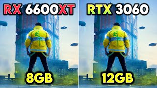 RX 6600 XT vs RTX 3060 12GB  Tested in 10 New Games [upl. by Akirrehs]