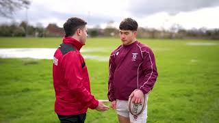 Bromsgrove School  Rugby 1st Team at the Continental Tyres Schools Cup SemiFinal March 2024 [upl. by Pool]