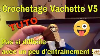 💥TUTO Crochetage💥 Comment crocheter un cylindre Vachette V5 [upl. by Natsreik]