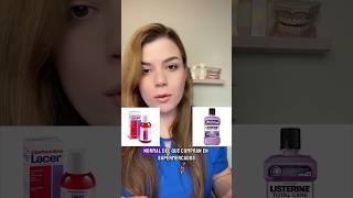 Clorhexidina vs enjuague bucal de uso diario🦷short shortsvideo dentista odontologia gingivitis [upl. by Mariska]