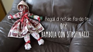 Regali di Natale faidate DIY Bambola di strofinacci pronta in 5 minuti [upl. by Candace]