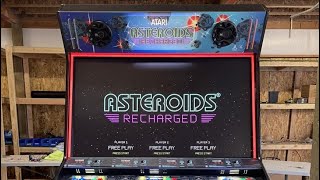 Atari Reveals Asteroids Recharged Arcade Cabinets [upl. by Eiduj]