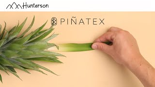 Hunterson Pinatex Vegan Collection [upl. by Sorgalim]