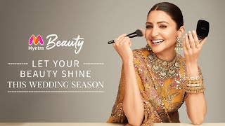 Wedding Beauty Looks with Anushka Sharma  Virtual TryOn  Myntra Beauty [upl. by Dwan]