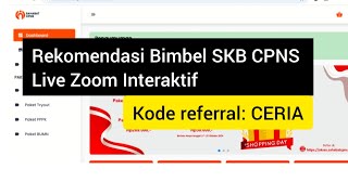 Rekomendasi Bimbel SKB CPNS LIVE interaktif via zoom di sahabat CPNS [upl. by Florence]