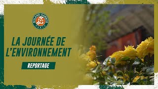 Reportage  La journée mondiale de lenvironnement  RolandGarros 2023 [upl. by Danell]