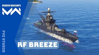 Modern Warships  RF Breeze Tier2T23 [upl. by Moser]