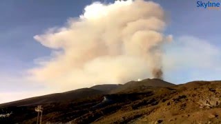 Etna Eruption 06 12 2015 [upl. by Emmey96]