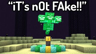 The Most HILARIOUS FAKE Minecraft Speedruns EVER [upl. by Ekihc927]