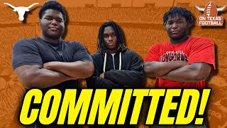 BREAKING Coleman Triplets Discuss Committing to Texas amp more  Texas Longhorns  Recruiting News [upl. by Ahseile729]