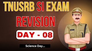 Day  08 Revision Plan TNUSRB SI Exam Revision PlanSI Exam PreparationDream TN Department Academy [upl. by Alveta]