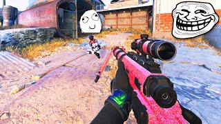 Acting like a BOT then POPPING OFF with a SNIPER Hilarious Reactions [upl. by Kumler]