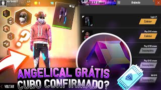 CALÇA ANGELICAL POR LOGIN CHAME AMIGO DE VOLTA EVENTO DE CARNAVAL CONFIRMADO E MAIS  FREE FIRE [upl. by Emili]