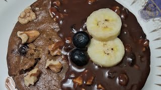 Easy eggless banana wheat cakewithout sugar maidaegghealthy caketastysecondscake [upl. by Bakeman]