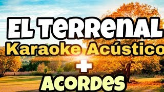 Terrenal  Julion Alvarez  Karaoke Acustico  Acordes  letra [upl. by Ennaegroeg]