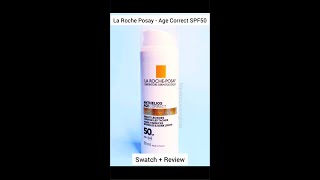 La Roche Posay  Anthelios Age Correct SPF50  Swatch  Review [upl. by Uot507]