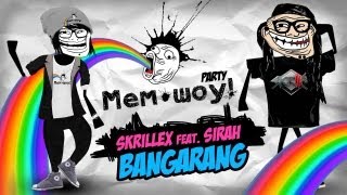 Клип Мем Шоу Skrillex Feat Sirah  Bangarang Music video Memes Show [upl. by Jacquetta971]