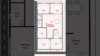 26×46 house plan housedesign house houseplan home [upl. by Jerry]