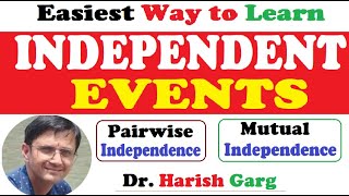 Independent Events with Examples [upl. by Narmis]