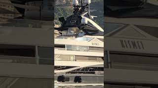 300M Superyacht KISMET Leaving Monaco Harbor superyacht yacht [upl. by True]