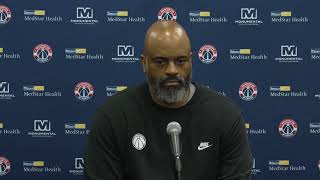 Media Availability Wes Unseld Jr  121123 [upl. by Nesrac]